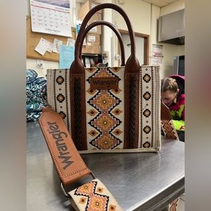 Southwestern Print Wrangler Purse
